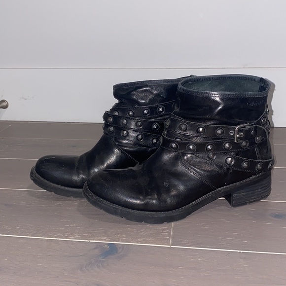 Calvin Klein bikers boots - Picture 2 of 8